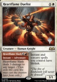 <br>Heartflame Slash - Planeswalker symbol stamped promos