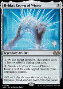 Hylda's Crown of Winter - Planeswalker symbol stamped promos