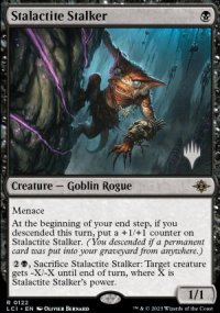 Stalactite Stalker - Planeswalker symbol stamped promos