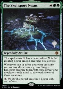 The Skullspore Nexus - Planeswalker symbol stamped promos