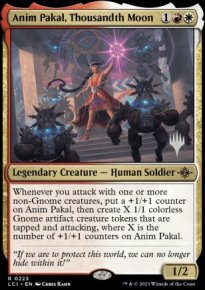 Anim Pakal, Thousandth Moon - Planeswalker symbol stamped promos