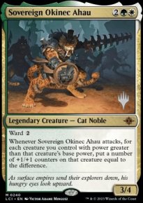 Sovereign Okinec Ahau - Planeswalker symbol stamped promos