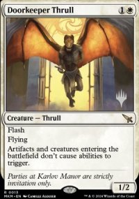 Doorkeeper Thrull - Planeswalker symbol stamped promos