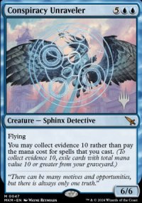 Conspiracy Unraveler - Planeswalker symbol stamped promos