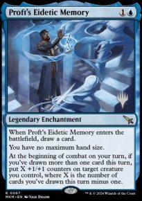 Proft's Eidetic Memory - Planeswalker symbol stamped promos