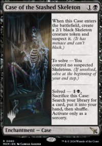 Case of the Stashed Skeleton - Planeswalker symbol stamped promos