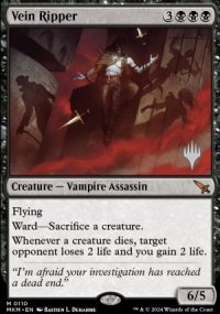 Vein Ripper - Planeswalker symbol stamped promos