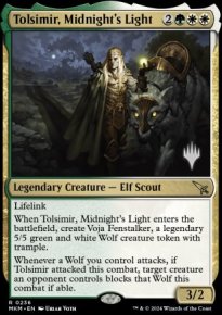 Tolsimir, Midnight's Light - Planeswalker symbol stamped promos