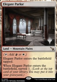 Elegant Parlor - Planeswalker symbol stamped promos