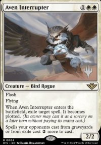 Aven Interrupter - Planeswalker symbol stamped promos