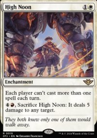 High Noon - Planeswalker symbol stamped promos