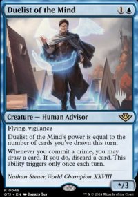 Duelist of the Mind - Planeswalker symbol stamped promos