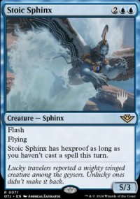 Stoic Sphinx - Planeswalker symbol stamped promos