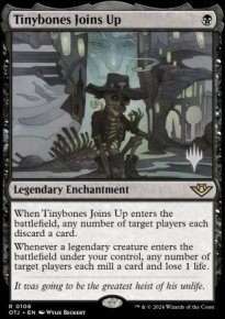 Tinybones Joins Up - Planeswalker symbol stamped promos