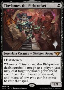 Tinybones, the Pickpocket - Planeswalker symbol stamped promos