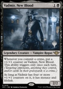 Vadmir, New Blood - Planeswalker symbol stamped promos