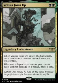 Vraska Joins Up - Planeswalker symbol stamped promos