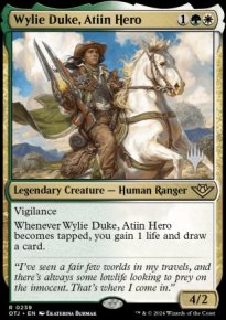 Wylie Duke, hros atiin - 