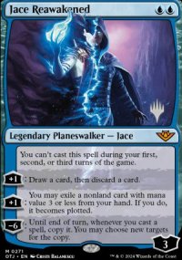 Jace Reawakened - Planeswalker symbol stamped promos