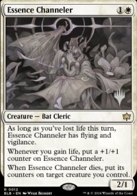 Essence Channeler - Planeswalker symbol stamped promos