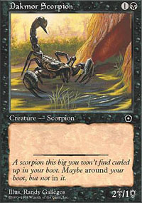 Scorpion du Marennois - Portal Second Age