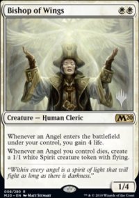 Bishop of Wings - Planeswalker symbol stamped promos