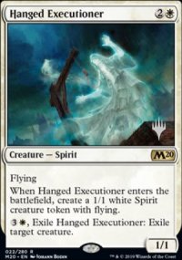 Hanged Executioner - Planeswalker symbol stamped promos