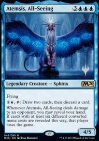 Atemsis, All-Seeing - Planeswalker symbol stamped promos