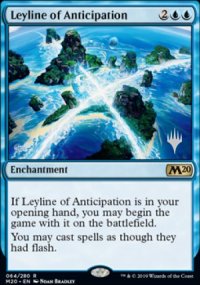 Leyline of Anticipation - Planeswalker symbol stamped promos