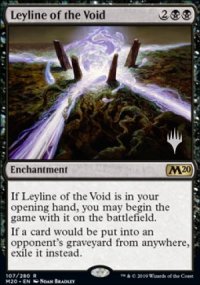 Leyline of the Void - Planeswalker symbol stamped promos