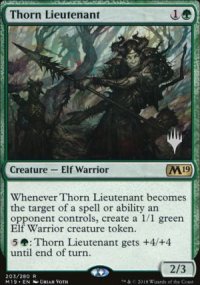 Thorn Lieutenant - Planeswalker symbol stamped promos