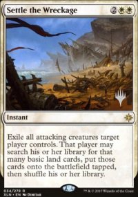 Settle the Wreckage - Planeswalker symbol stamped promos