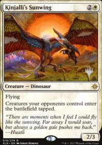 Kinjalli's Sunwing - Planeswalker symbol stamped promos