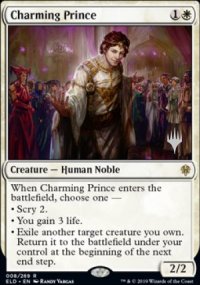 Charming Prince - Planeswalker symbol stamped promos