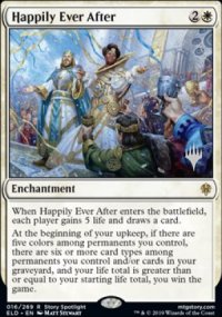 Happily Ever After - Planeswalker symbol stamped promos