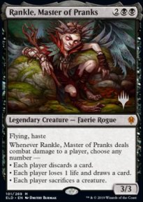 Rankle, Master of Pranks - Planeswalker symbol stamped promos