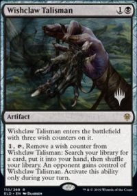 Wishclaw Talisman - Planeswalker symbol stamped promos