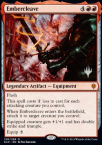 Embercleave - Planeswalker symbol stamped promos