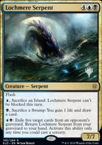 Lochmere Serpent - Planeswalker symbol stamped promos