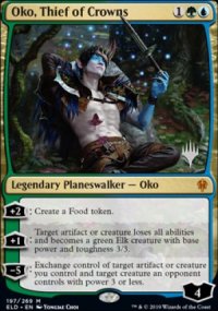 Oko, Thief of Crowns - Planeswalker symbol stamped promos