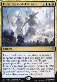 Enter the God-Eternals - Planeswalker symbol stamped promos