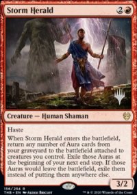 Storm Herald - Planeswalker symbol stamped promos