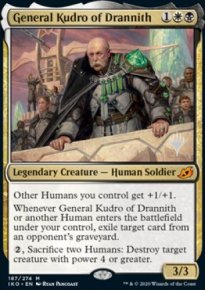 General Kudro of Drannith - Planeswalker symbol stamped promos