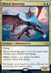 Skycat Sovereign - Planeswalker symbol stamped promos