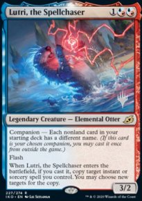 Lutri, the Spellchaser - Planeswalker symbol stamped promos