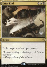 Utter End - Planeswalker symbol stamped promos