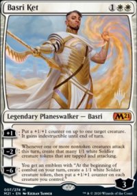 Basri Ket - Planeswalker symbol stamped promos