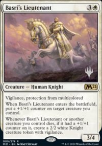 Basri's Lieutenant - Planeswalker symbol stamped promos