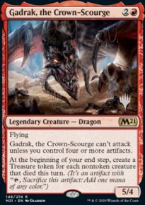 Gadrak, the Crown-Scourge - Planeswalker symbol stamped promos