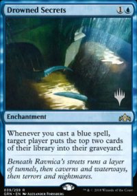 Drowned Secrets - Planeswalker symbol stamped promos